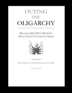 Outing the Oligarchy